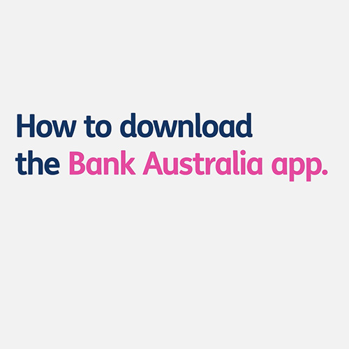 Bank Australia App